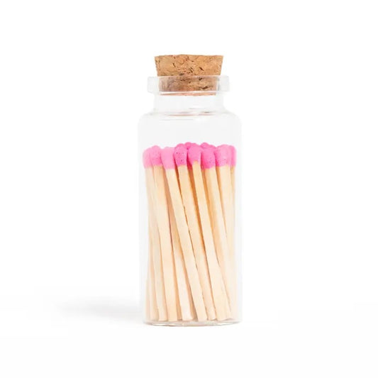 Matches in Medium Corked Vial