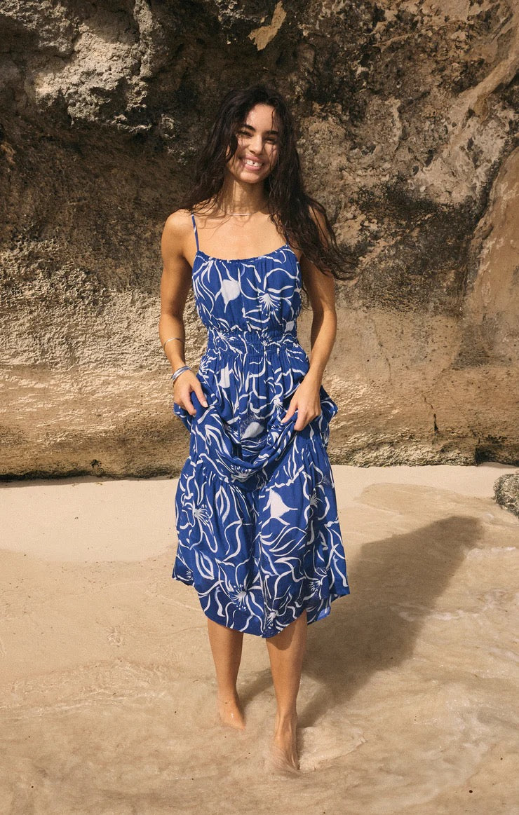 TOLUCA CALA FLORAL MAXI DRESS