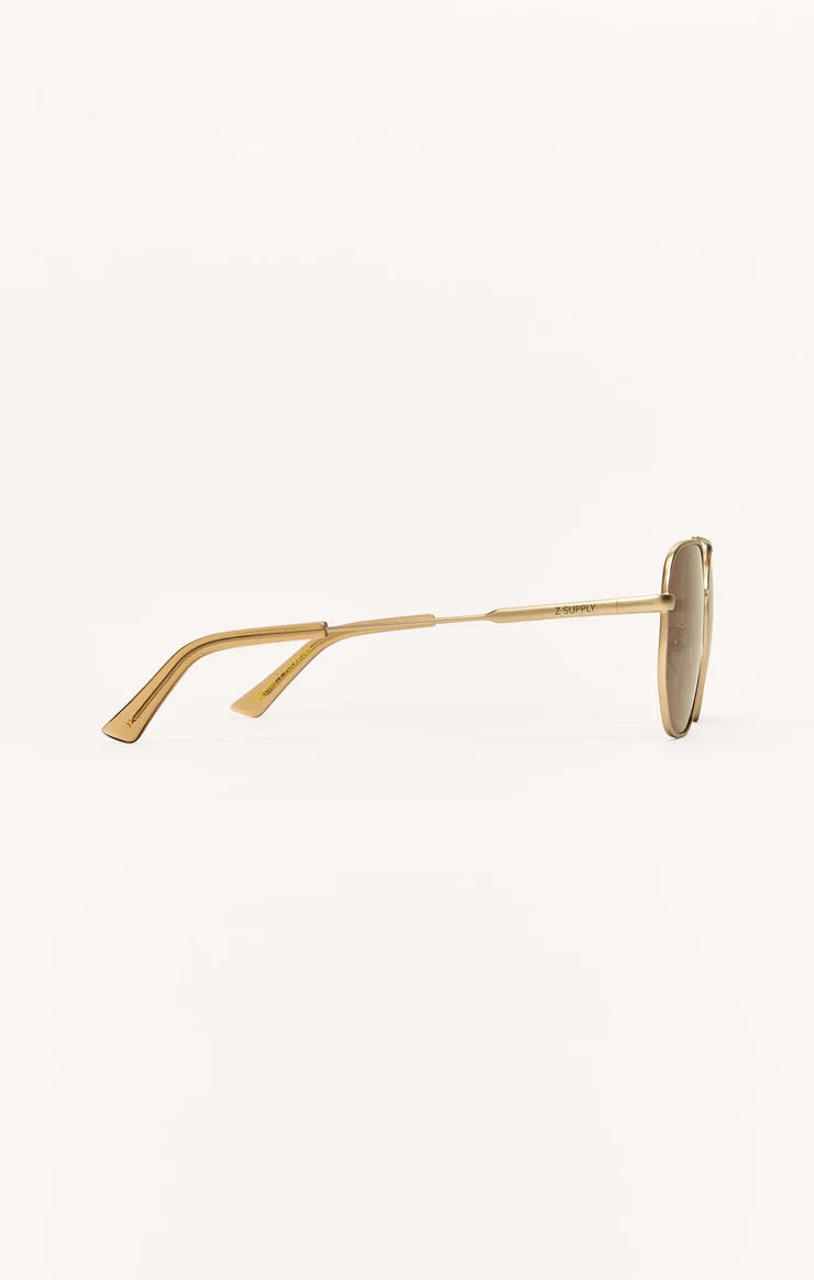 HIGHWAY POLARIZED SUNGLASSES ROSE GOLD-GRADIENT