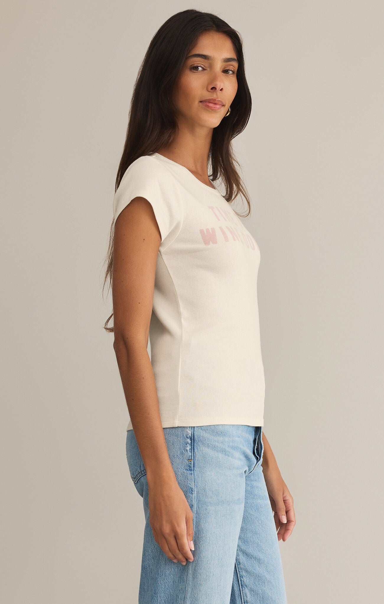 WINE DOWN CHEEKY TEE