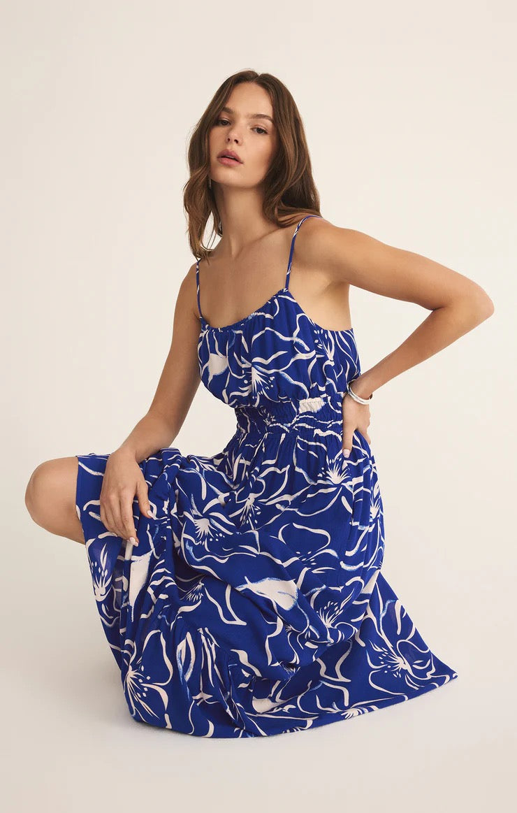 TOLUCA CALA FLORAL MAXI DRESS