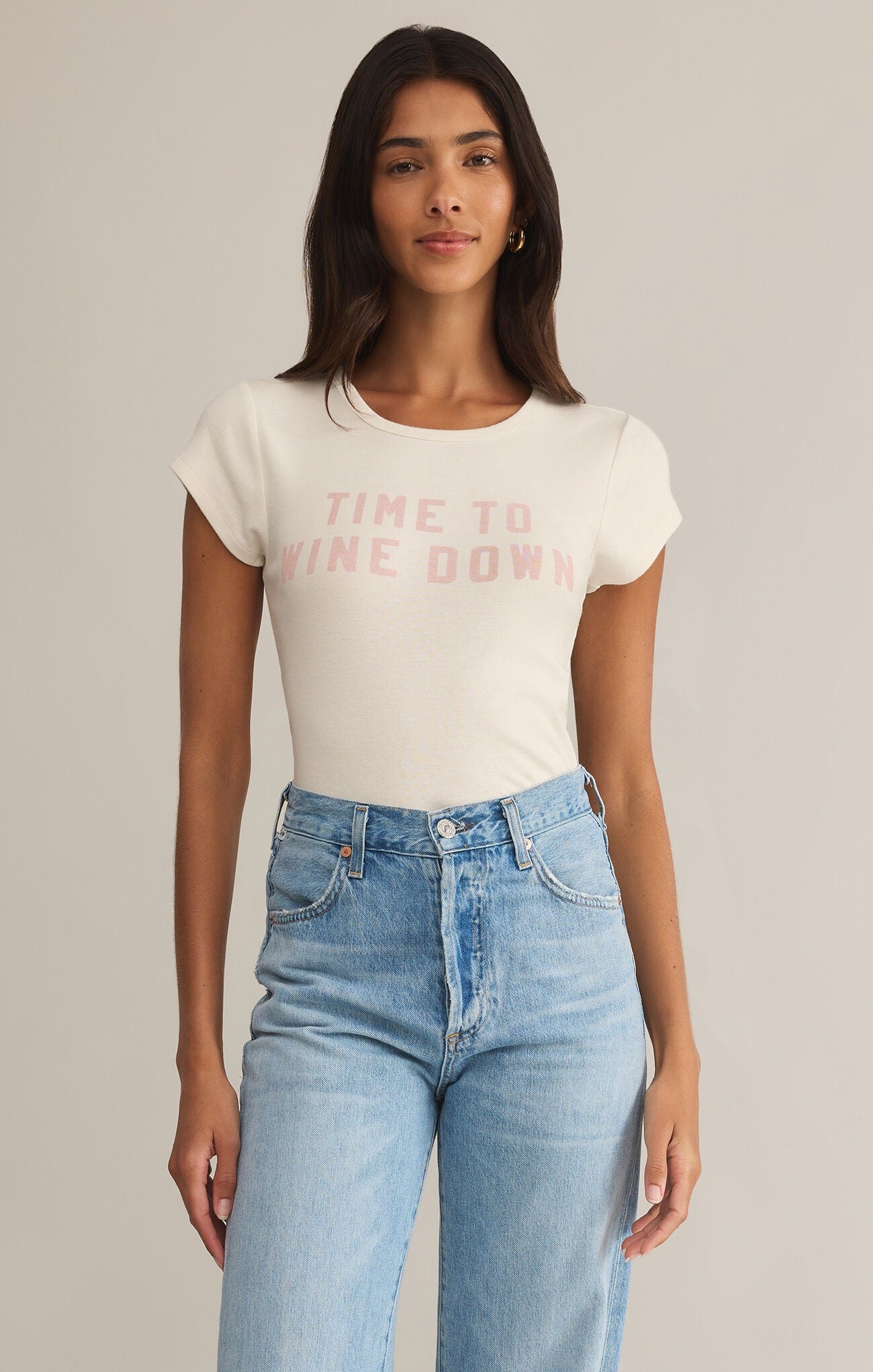 WINE DOWN CHEEKY TEE