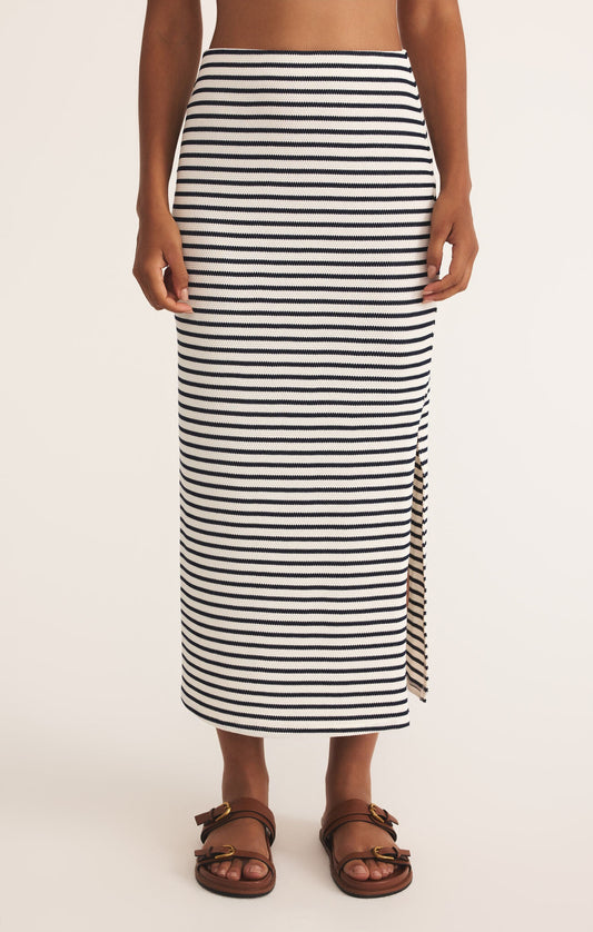 Ainslie Stripe Midi Skirt