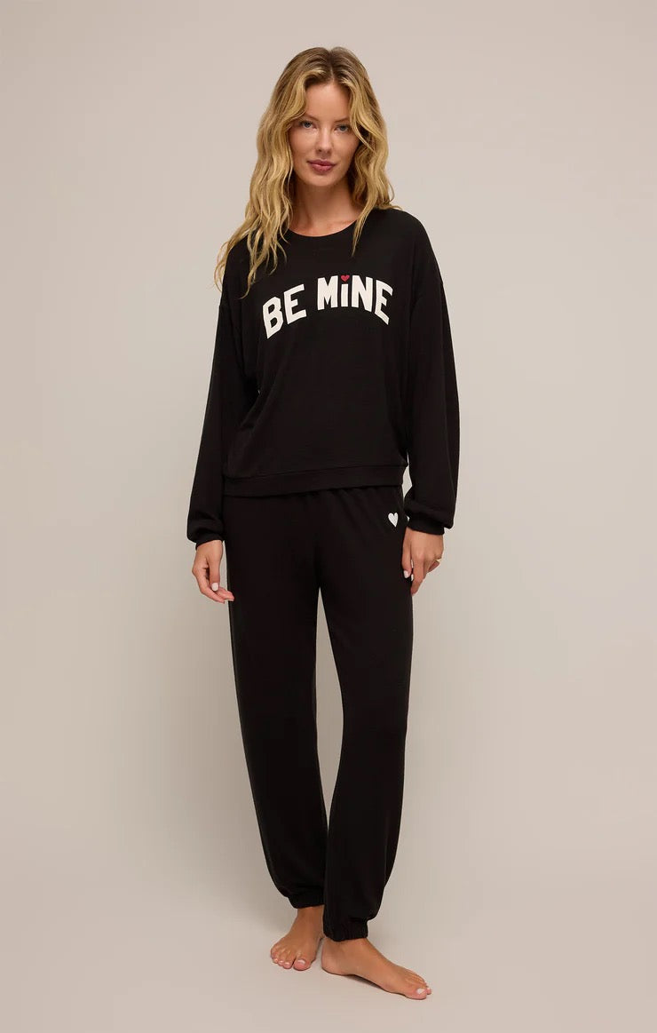 BE MINE LONG SLEEVE TOP