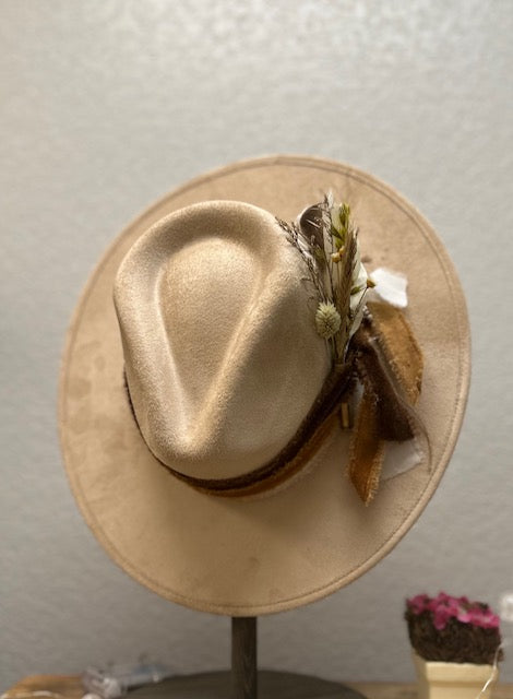 Vegan Suede Rancher Hat