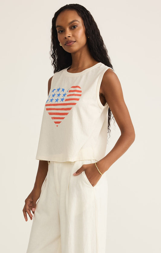 Stars & Stripes La Mer Tank