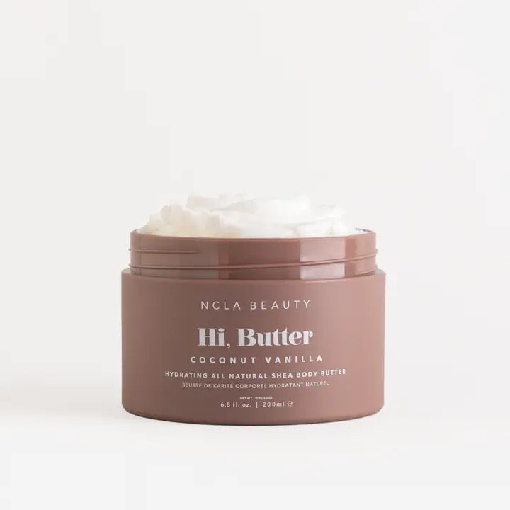 Hi, Butter All Natural Shea Body Butter - Coconut Vanilla