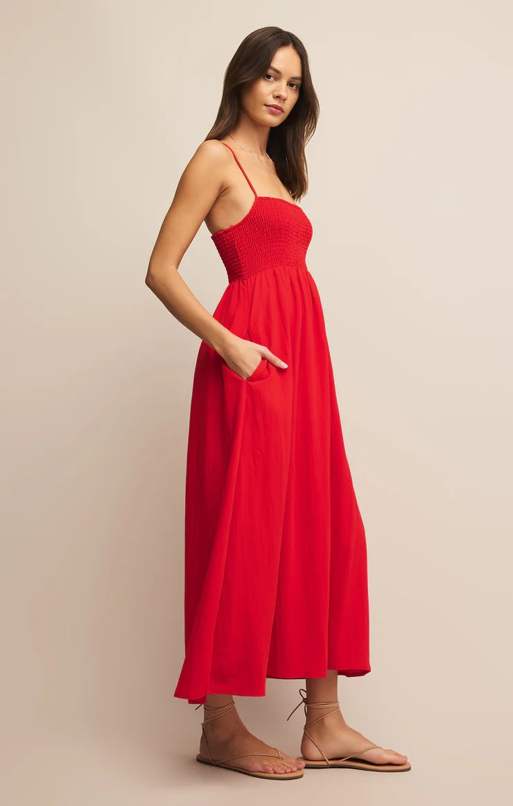 BEACHSIDE MIDI DRESS