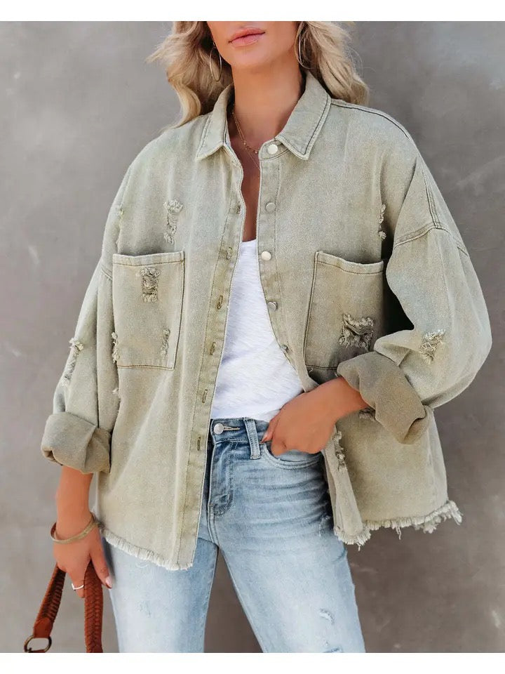 Long Sleeves Solid Color Ladies Daily Coat