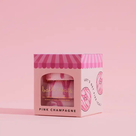Pink Champagne Bath Treats (3 Pc Bath Bomb Set)