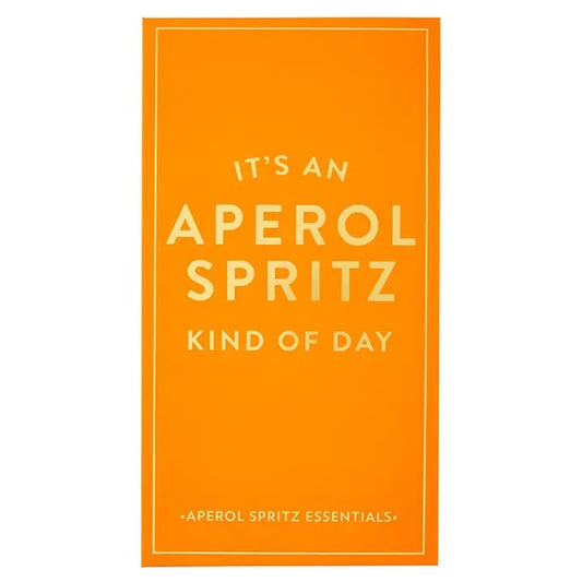 Barware Book Box - It's An Aperol Spritz Kind of Day