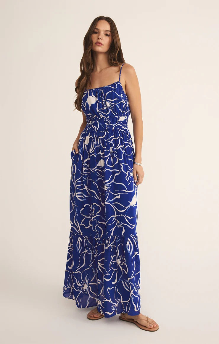 TOLUCA CALA FLORAL MAXI DRESS