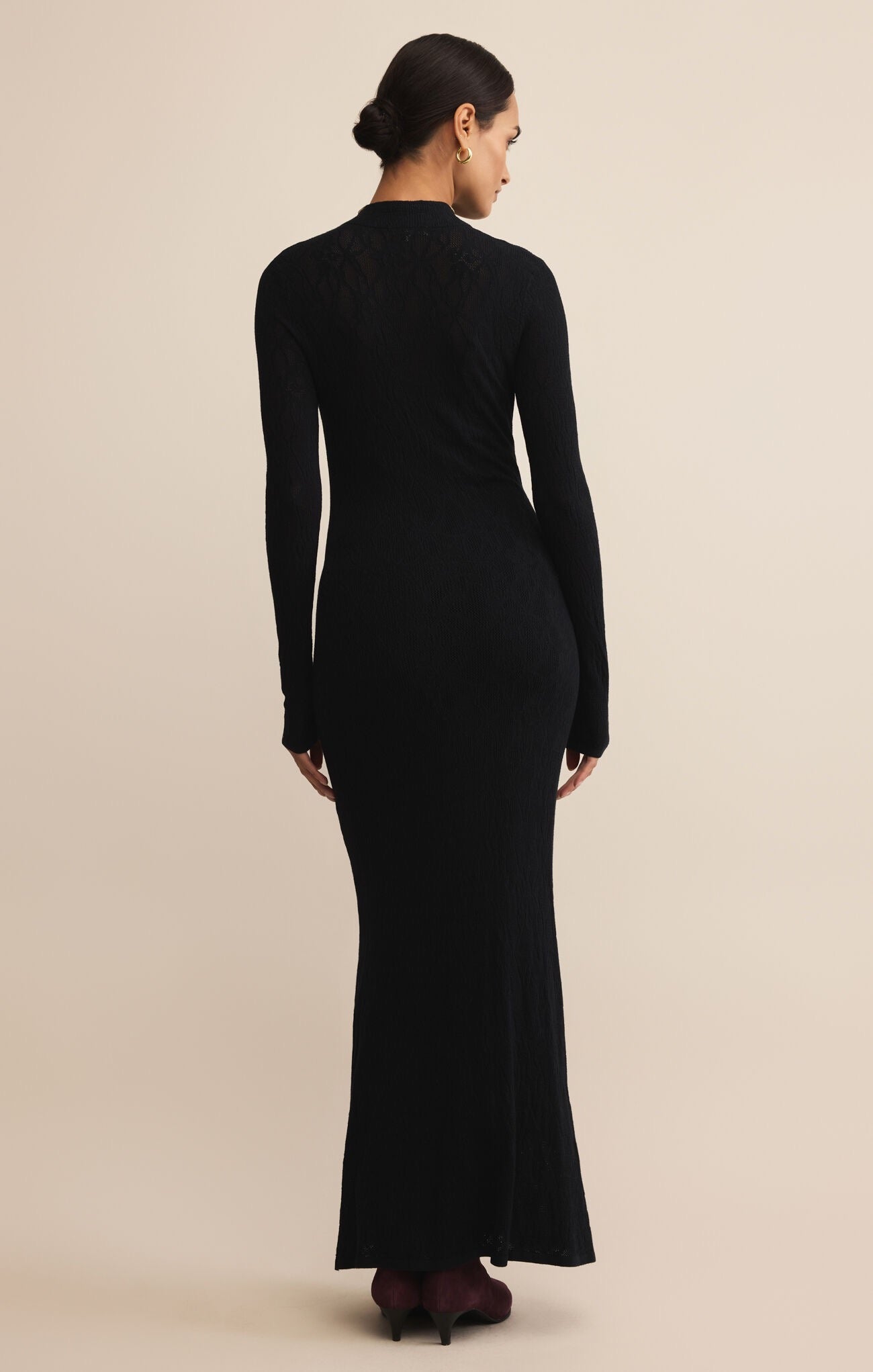 Aden Mesh Sweater Dress