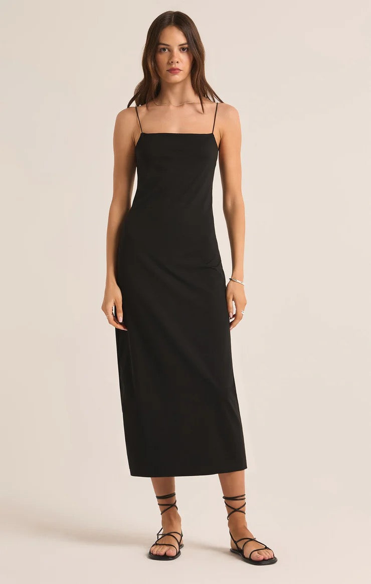 PAULINA SO SMOOTH MIDI DRESS