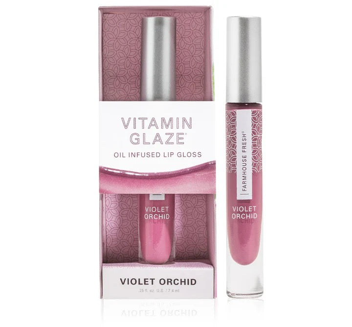 Vitamin Glaze® Oil-Infused Lip Gloss - Violet Orchid