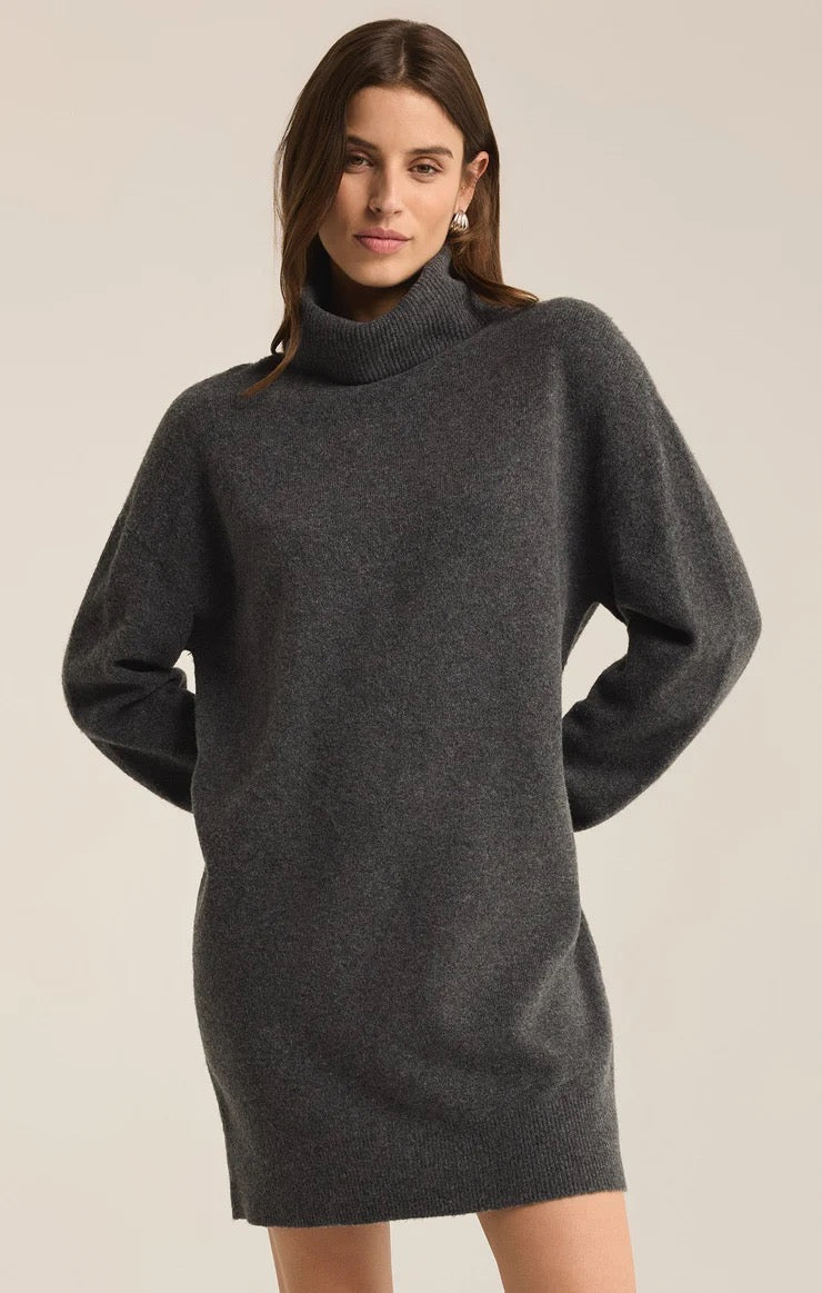 RICHIE TURTLENECK SWEATER MINI DRESS