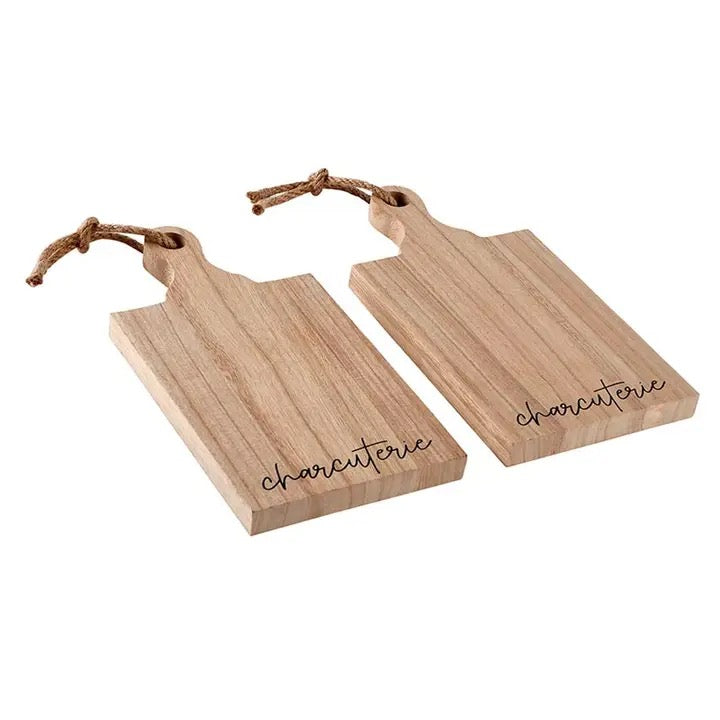 Mini Paulownia Charcuterie Boards - Charcuterie