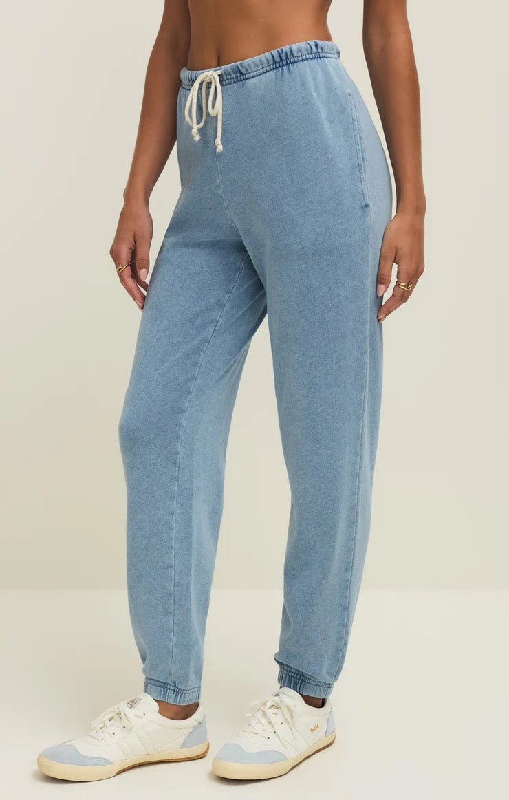 DOWNTOWN KNIT DENIM JOGGER