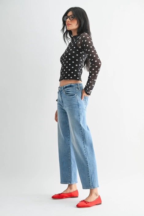 Petite Slim Wide Leg