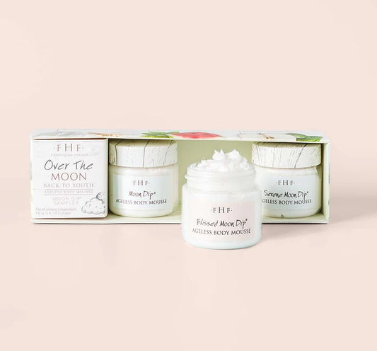 Over The Moon – Moon Dip® Body Mousse Sampler