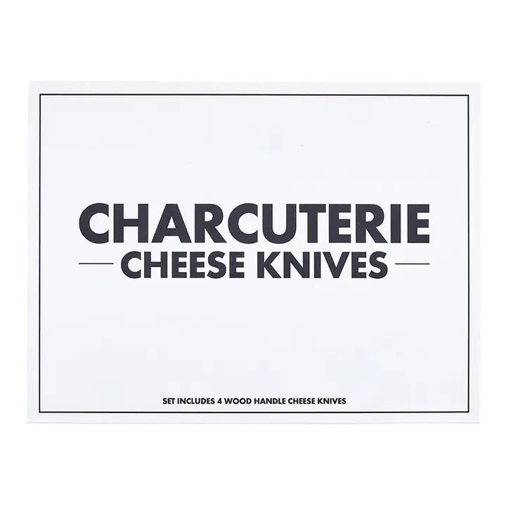 Face To Face Book Box - Cheese Knives - Set of 4