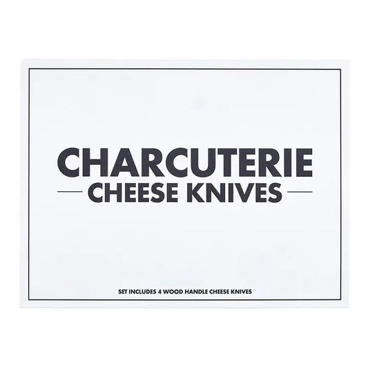 Face To Face Book Box - Cheese Knives - Set of 4