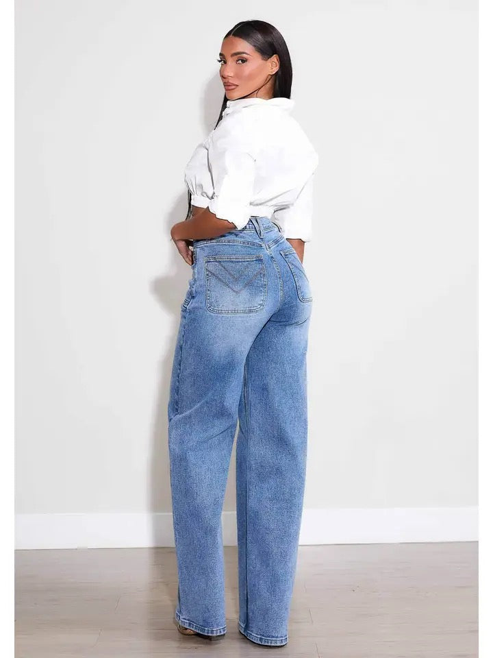 Wide Leg - Rigid with Comfort Stretch