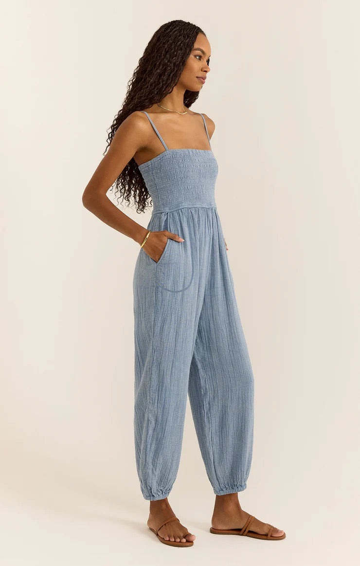 SANTOS GAUZE JUMPSUIT