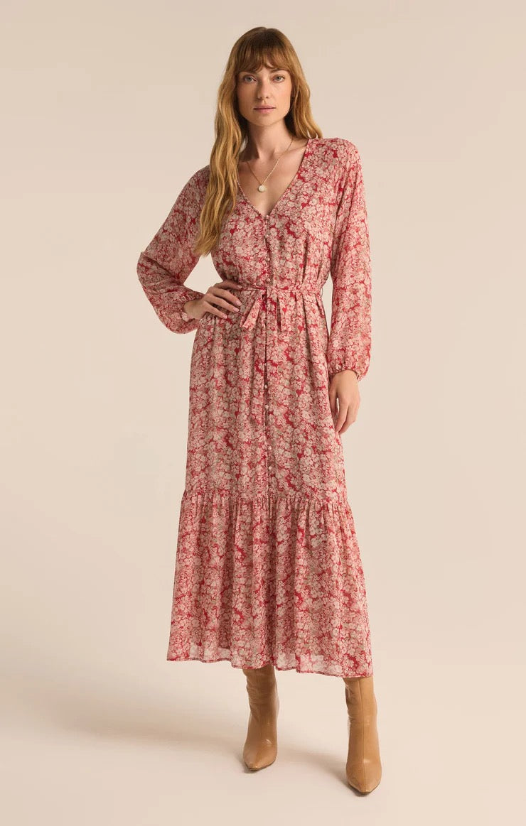 DELLA FLORAL MAXI DRESS