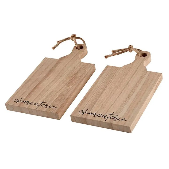 Mini Paulownia Charcuterie Boards - Charcuterie