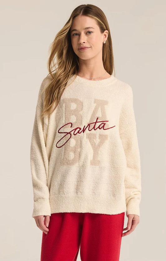 SANTA BABY COZY SWEATER