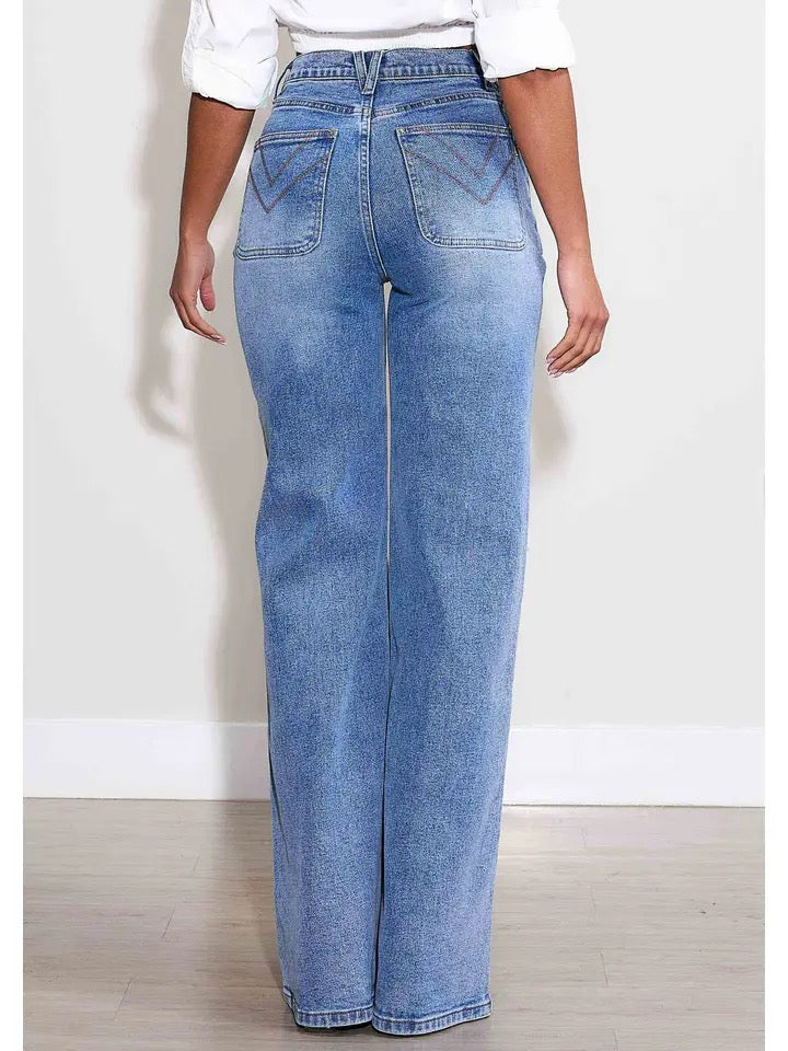 Wide Leg - Rigid with Comfort Stretch