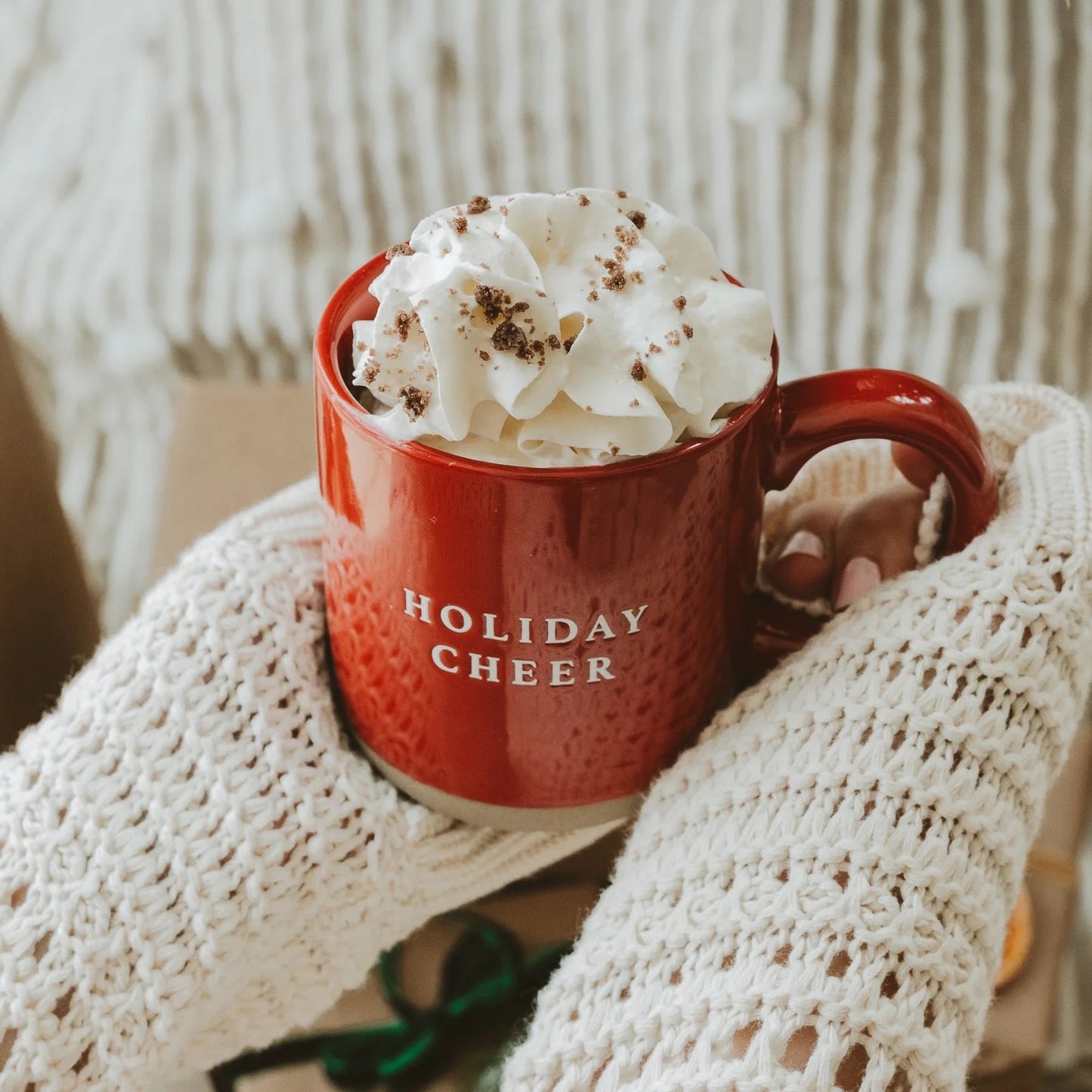 HOLIDAY CHEER 14 OZ MUG