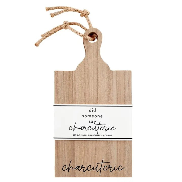 Mini Paulownia Charcuterie Boards - Charcuterie