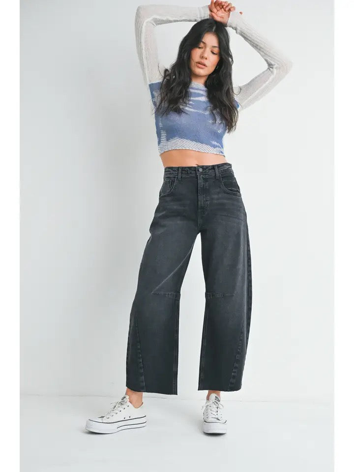 Barrel Jean w/ Seams