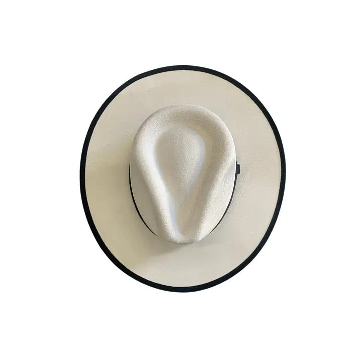 Two-Toned Vegan Suede Hats