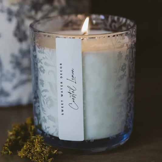 Coastal Lemon 12 oz Soy Candle