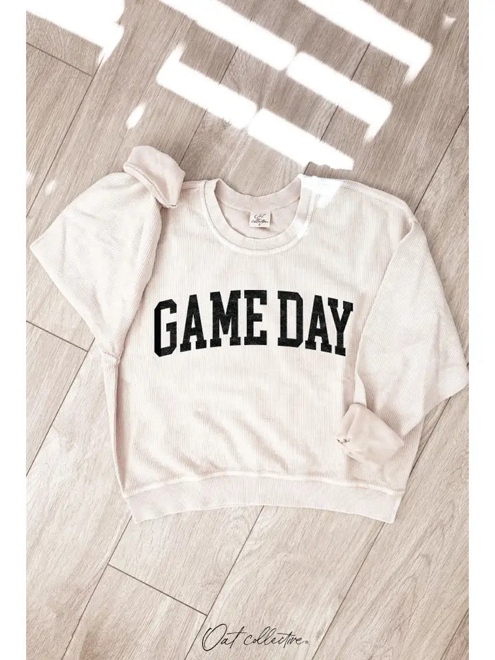 Game Day Thermal Cropped Thermal Vintage Pullover