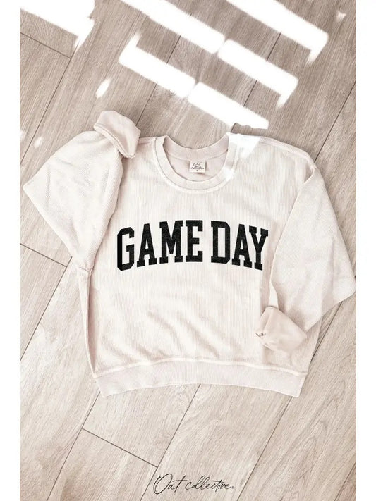 Game Day Thermal Cropped Thermal Vintage Pullover