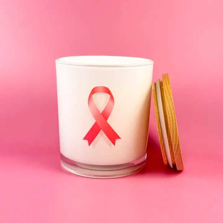 Breast Cancer Soy Candle