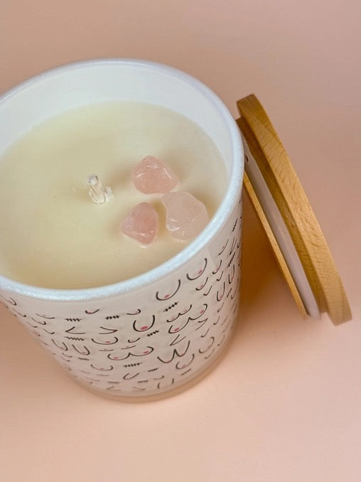 Breast Cancer Soy Candle