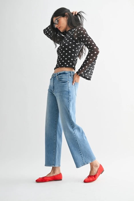 Petite Slim Wide Leg