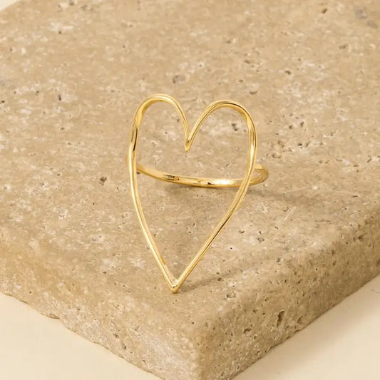 Heart Cut Out Ring
