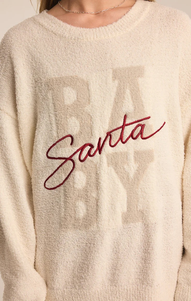 SANTA BABY COZY SWEATER