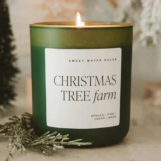 Christmas Tree Farm 15 oz Matte Soy Candle